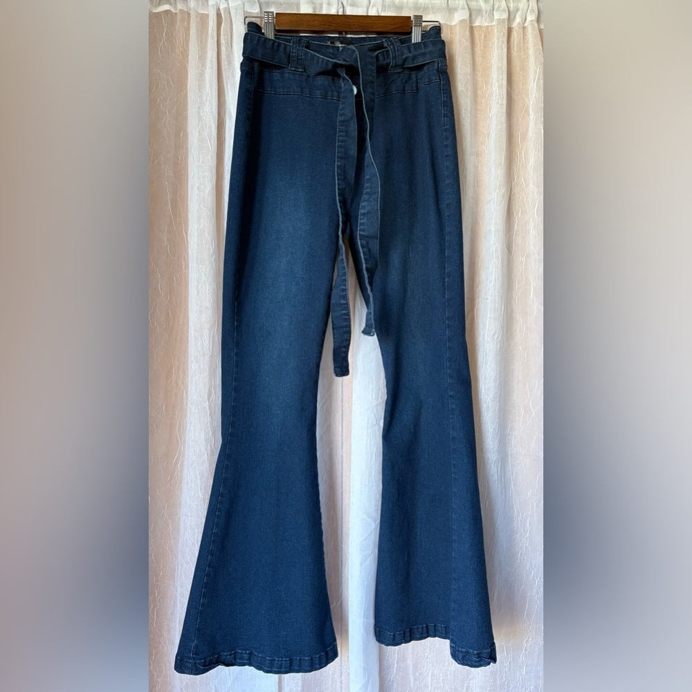Pantene Women’s Jeans Flare, Double Button with 3” Zipper